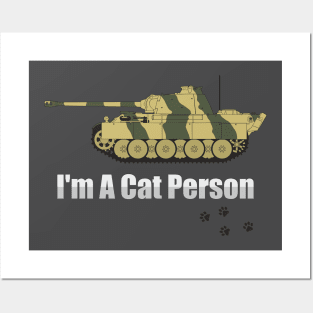 Panther tank for a real Cat person! Posters and Art